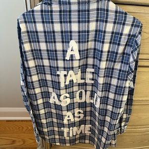 Cakeworthy Beauty and the Beast flannel